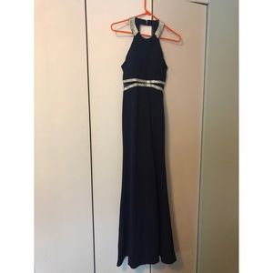 Navy Prom Dress